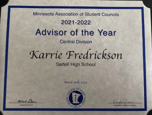 Fredrickson award